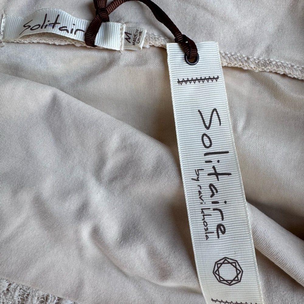 Solitaire Cream Maxi Skirt